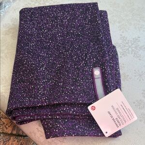Lululemon Purple Vinyasa Speckled Scarf NEW